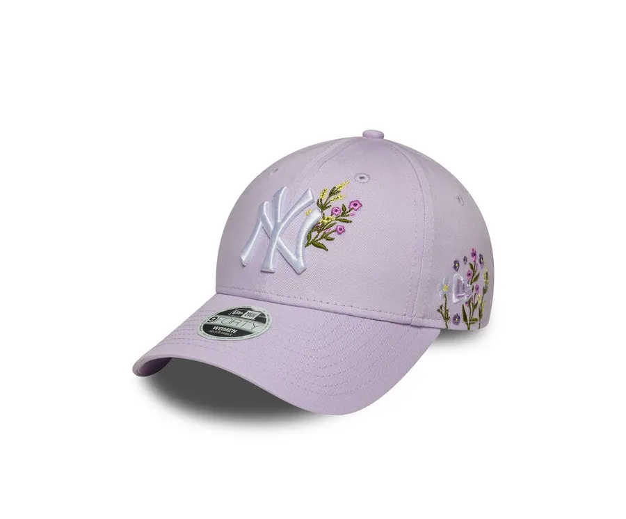 obrazek 1 New Era Czapka z daszkiem 9FORTY Floral Icon New York Yankees 60667486 Fioletowy