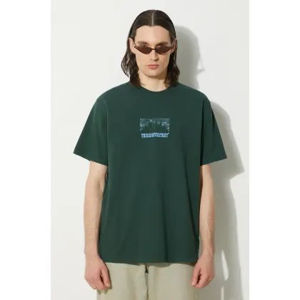 Zdjęcie thisisneverthat t-shirt bawełniany Nightmare Tee męski kolor zielony z nadrukiem TN241TTSST16