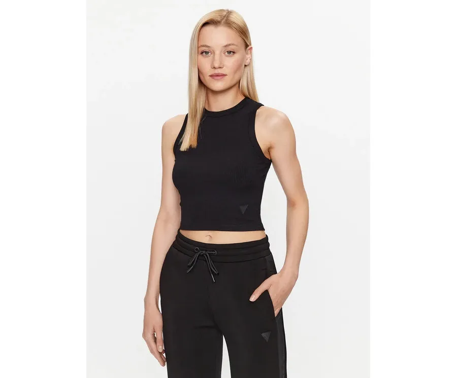 obrazek 1 Guess Top Edie V3GP19 K8RT2 Czarny Slim Fit