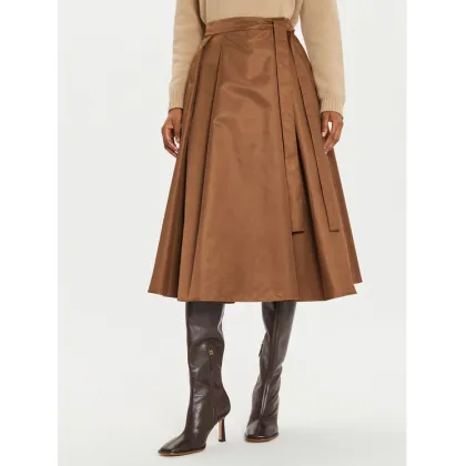 Zdjęcie Weekend Max Mara Spódnica trapezowa Tema 2425106082 Brązowy Regular Fit