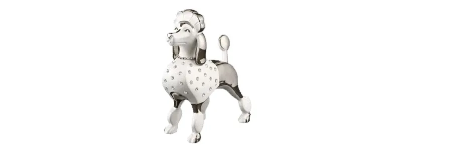 obrazek 1 Luksusowa figura pudla do stylowych wnętrz
