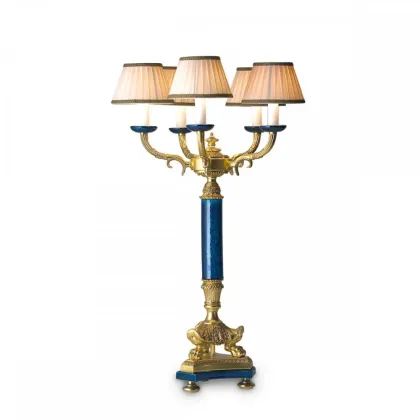 Zdjęcie Lampa stołowa pięciopunktowa H.79xL.48xP.48 cm