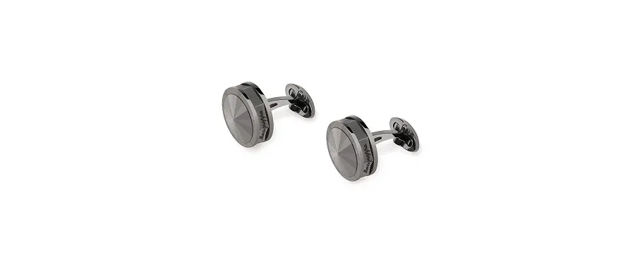 picture 4 NeroUno Linea - Matching Metal Inlay Cufflinks