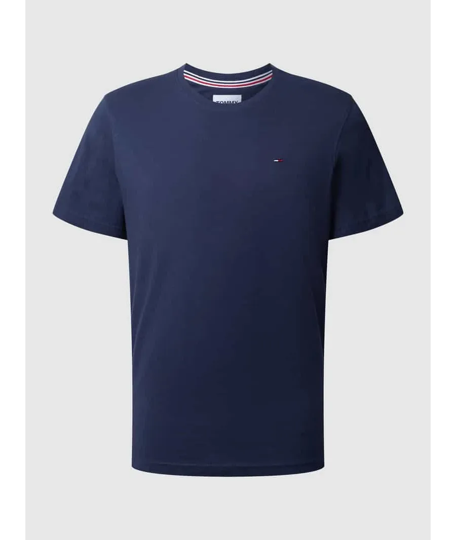 obrazek 1 Tommy Jeans T-Shirt DM0DM04411 Granatowy Slim Fit