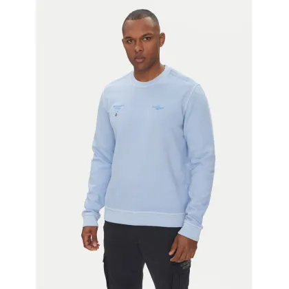 Zdjęcie Aeronautica Militare Bluza 251FE1991F583 Błękitny Regular Fit