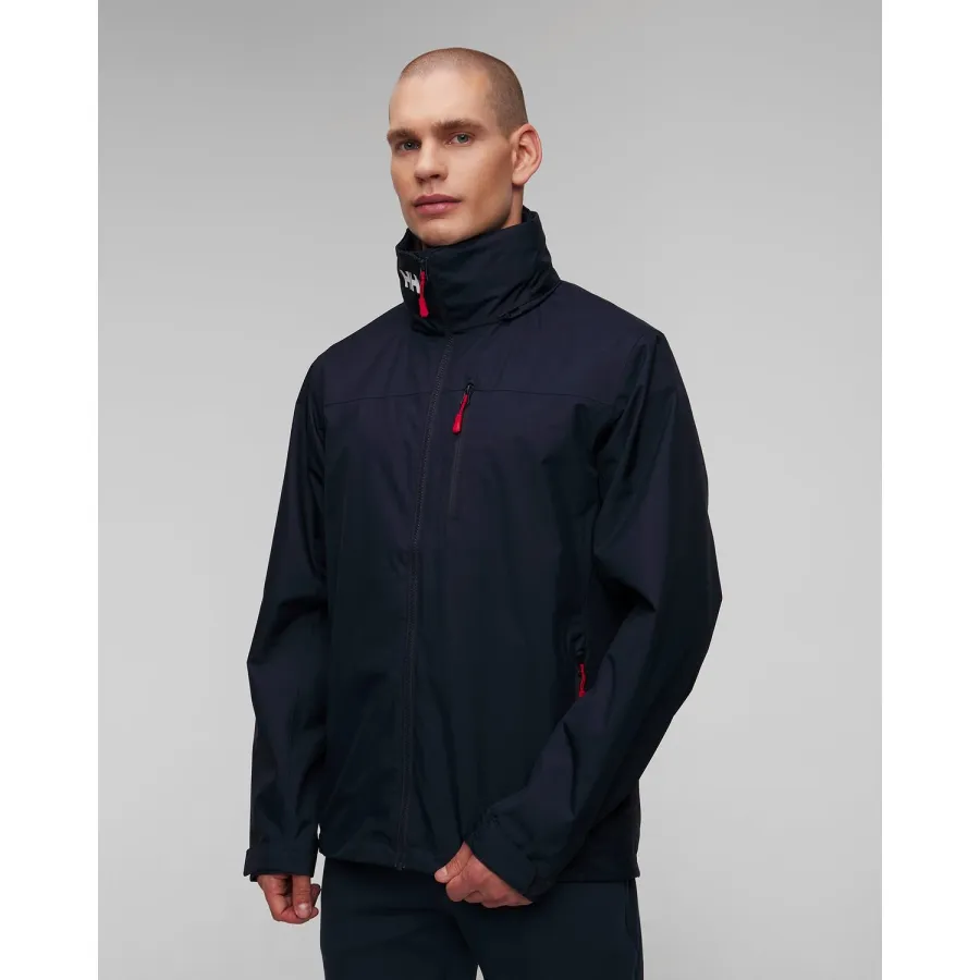 obrazek 1 Granatowa Kurtka żeglarska Męska Helly Hansen Crew Hooded Jacket 2.0