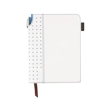 Zdjęcie Biały notes Journal z długopisem