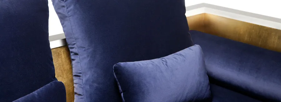 obrazek 2 Luksusowa nowoczesna 3 osobowa sofa inspirowana morskim żywiołem - Insidherland