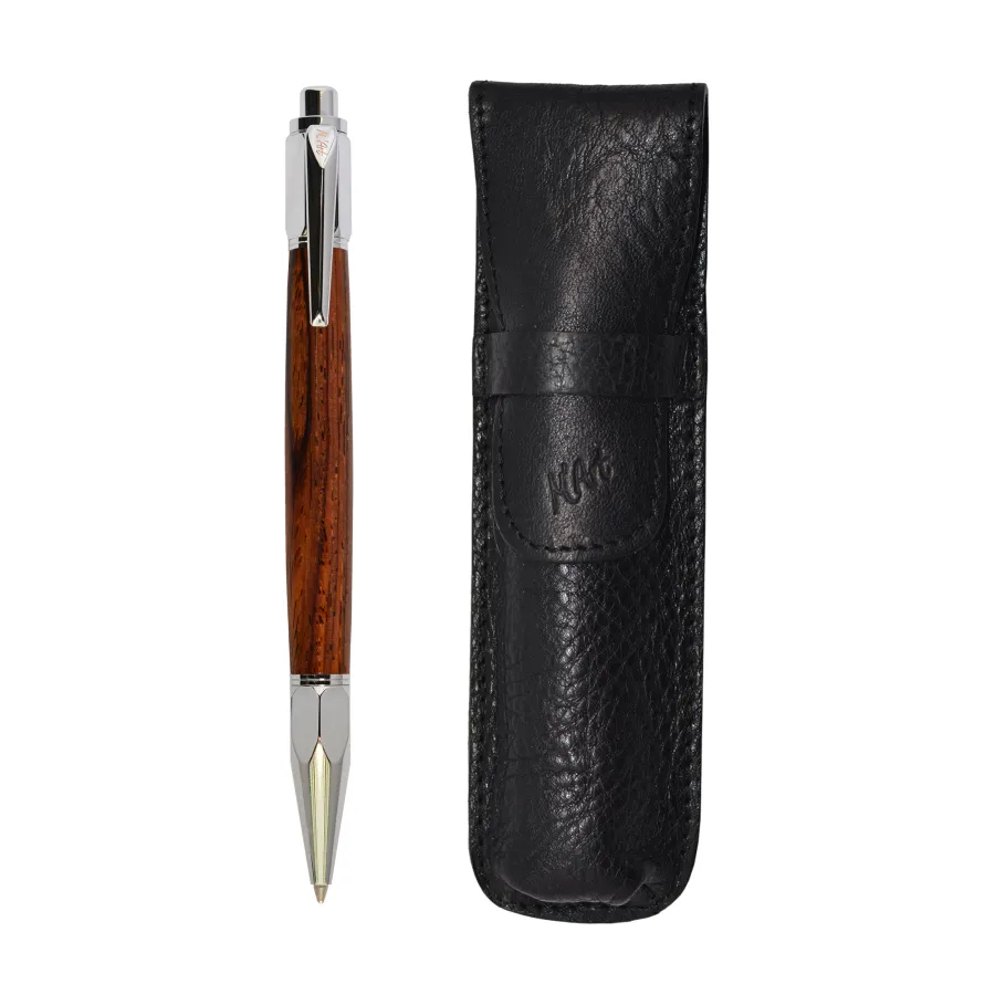 obrazek 2 Elegancki długopis z drewna cocobolo - Artemisia Sfera Cocobolo - M'Art