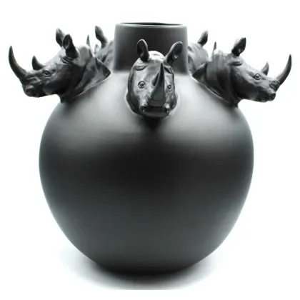 Picture A unique decorative vase made of ceramics