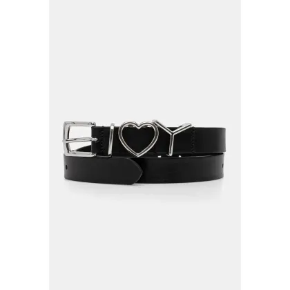 Zdjęcie Y/Project pasek Y HEART BELT 25MM kolor czarny 621BE008