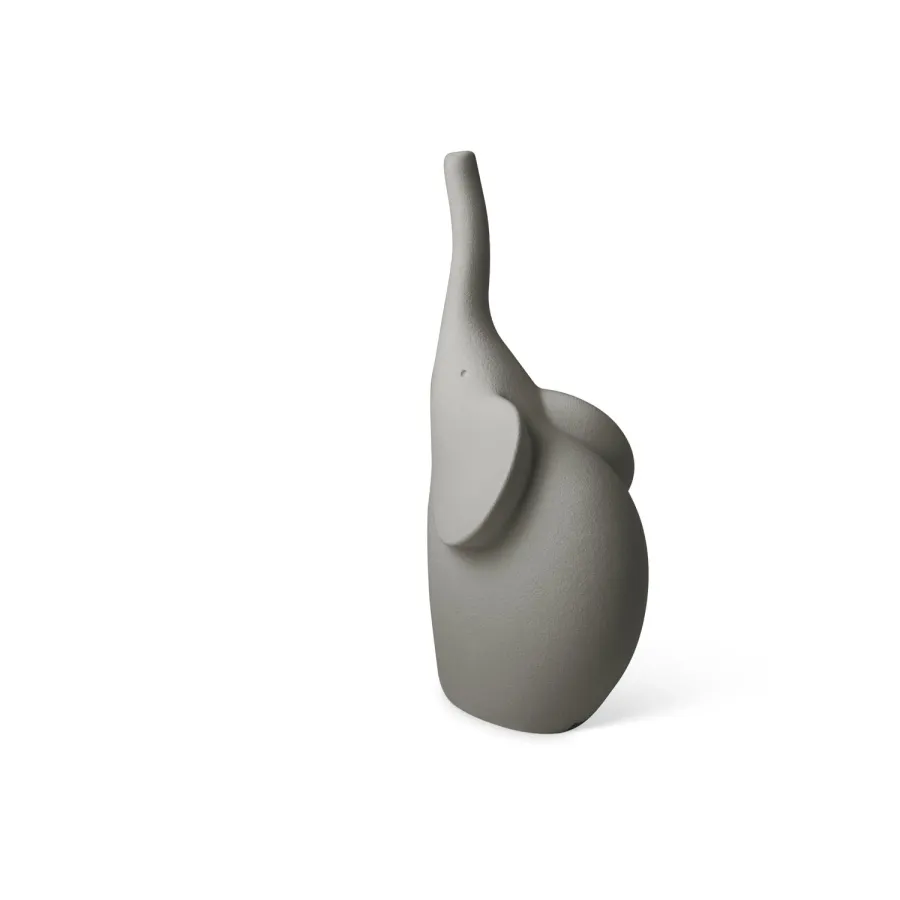 obrazek 8 Włoska ceramiczna figurka słonia - 12x9x26 cm