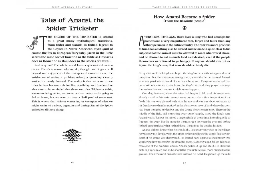 obrazek 5 Książka Zachodnioafrykańskie opowieści ludowe - Flame Tree Publishing
