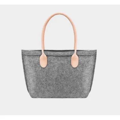 Zdjęcie Torba promocyjna z uchwytami ze skóry dla firm