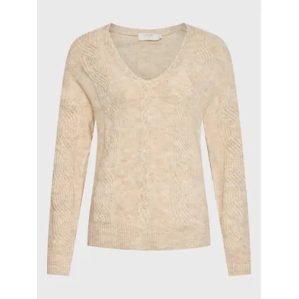 Zdjęcie Cream Sweter Cabin 10610399 Beżowy Regular Fit