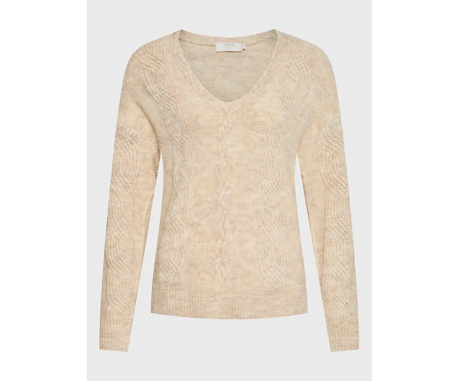 obrazek 1 Cream Sweter Cabin 10610399 Beżowy Regular Fit