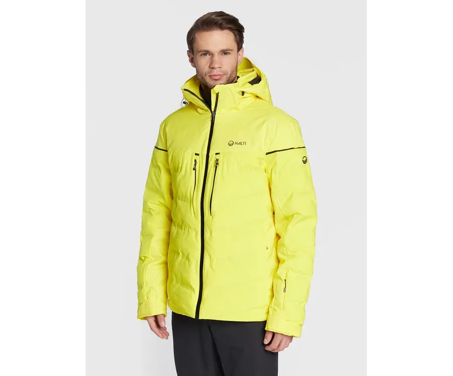 obrazek 1 Halti Kurtka narciarska Wiseman 059-2541 Żółty Regular Fit