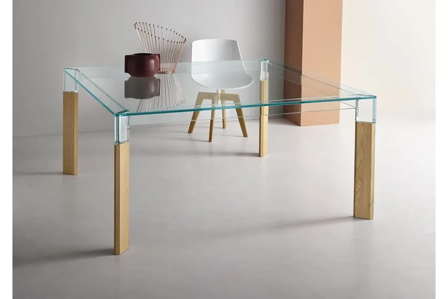 obrazek 4 Reprezentacyjny szklany stół prosto z Włoch - Tonelli Design