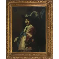 Zdjęcie Portret Andriesa Stilte 80x60 cm - włoskie malarstwo Angelo Granati