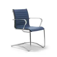 Picture Elegant Origami In leather chair from an Italian manufacturer