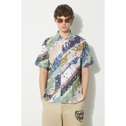 Zdjęcie Engineered Garments koszula bawełniana Camp Shirt męska regular z kołnierzykiem klasycznym OR019.WF094