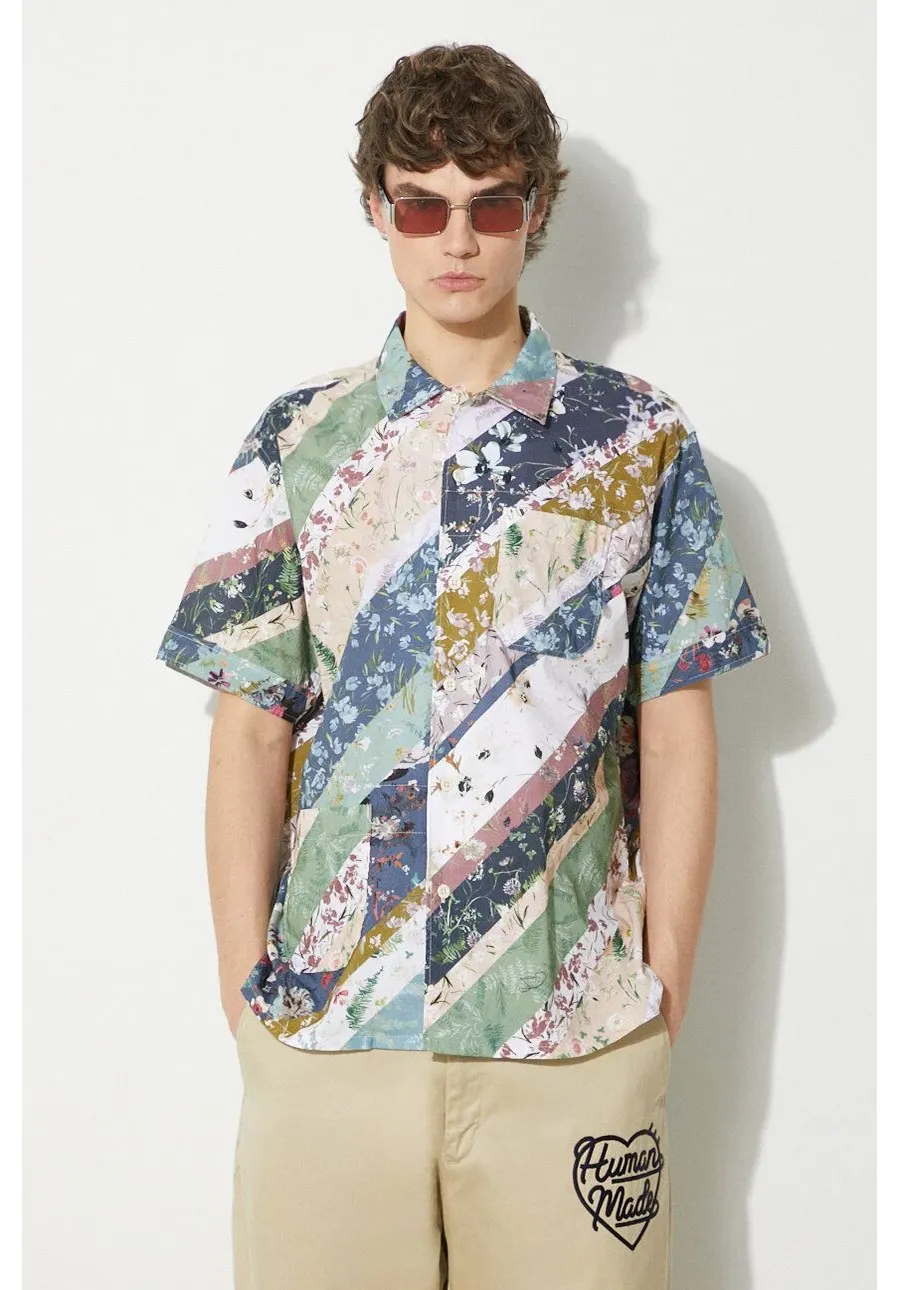 obrazek 1 Engineered Garments koszula bawełniana Camp Shirt męska regular z kołnierzykiem klasycznym OR019.WF094