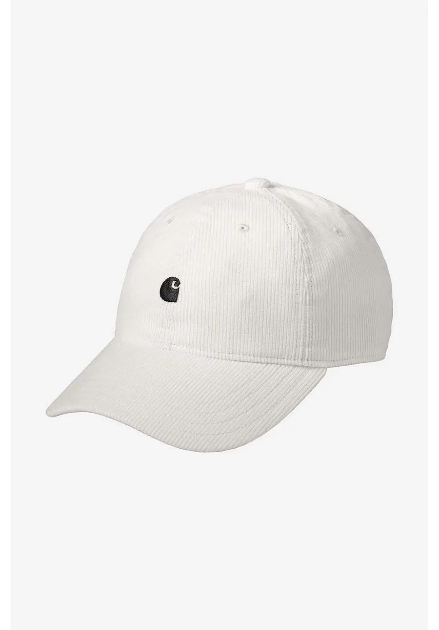 obrazek 1 Carhartt WIP czapka bawełniana Harlem kolor biały gładka I028955-WAX/BLACK