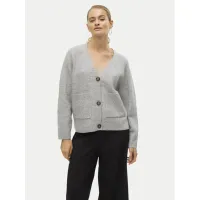 Zdjęcie Vero Moda Kardigan Boom 10320457 Szary Loose Fit