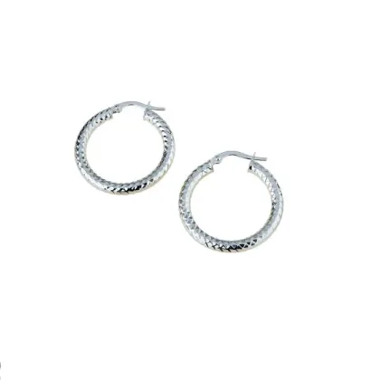 Zdjęcie Cudowne okrągłe kolczyki 20 mm