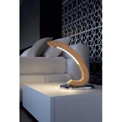 Picture Designer, wooden LED lamp for a bedside table - LIBE TL