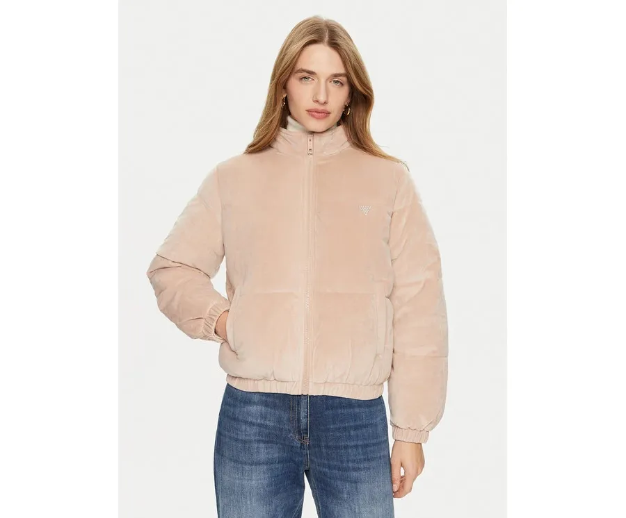 obrazek 1 Guess Kurtka zimowa V4BL03 KBXI2 Beżowy Regular Fit