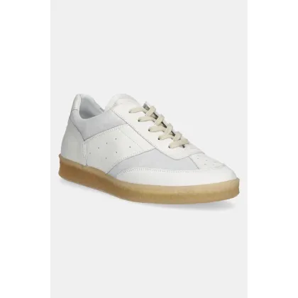 Zdjęcie MM6 Maison Margiela sneakersy zamszowe męskie kolor szary SH1WS0012