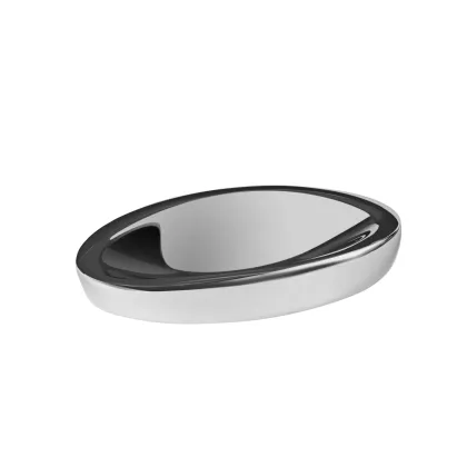 Zdjęcie Ekskluzywna chromowana podstawka na mydło 14x9,5xH2 cm