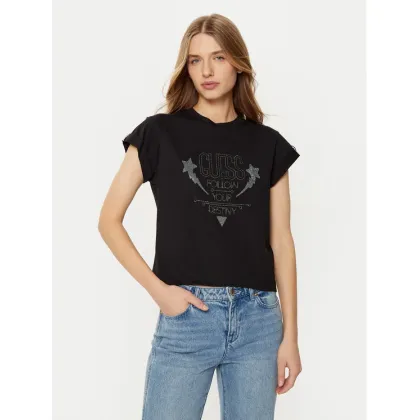 Zdjęcie Guess T-Shirt W5RI06 I3Z14 Czarny Regular Fit