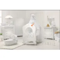 Zdjęcie Wyjątkowe łóżeczko niemowlęce z Włoch - Italbaby