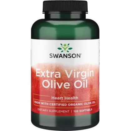 Zdjęcie Swanson Extra Virgin Olive Oil Olej z oliwy Kapsułki