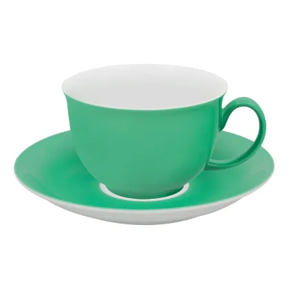 Picture Green breakfast cup and saucer from the unique Colors - Vista Alegre collection