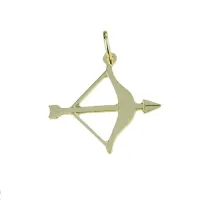 Picture Zodiac sign Sagittarius on a plate
