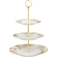 Picture An exclusive three-tier cake and cookie stand from the Belle Epoque - Porcel collection