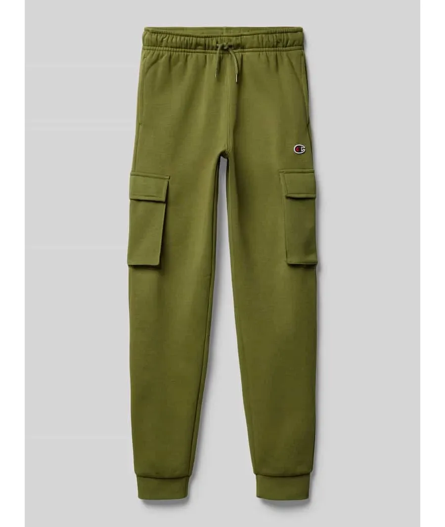 obrazek 1 Spodnie dresowe o kroju regular fit z wyhaftowanym logo
