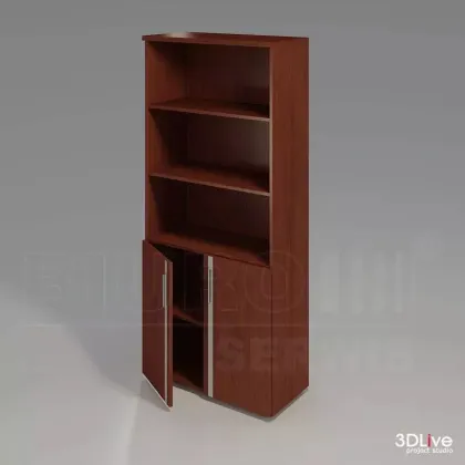 Zdjęcie Stylowa Szafa o wymiarach szer. 80cm gł. 39cm wys. 183cm. - Biuro Serwis