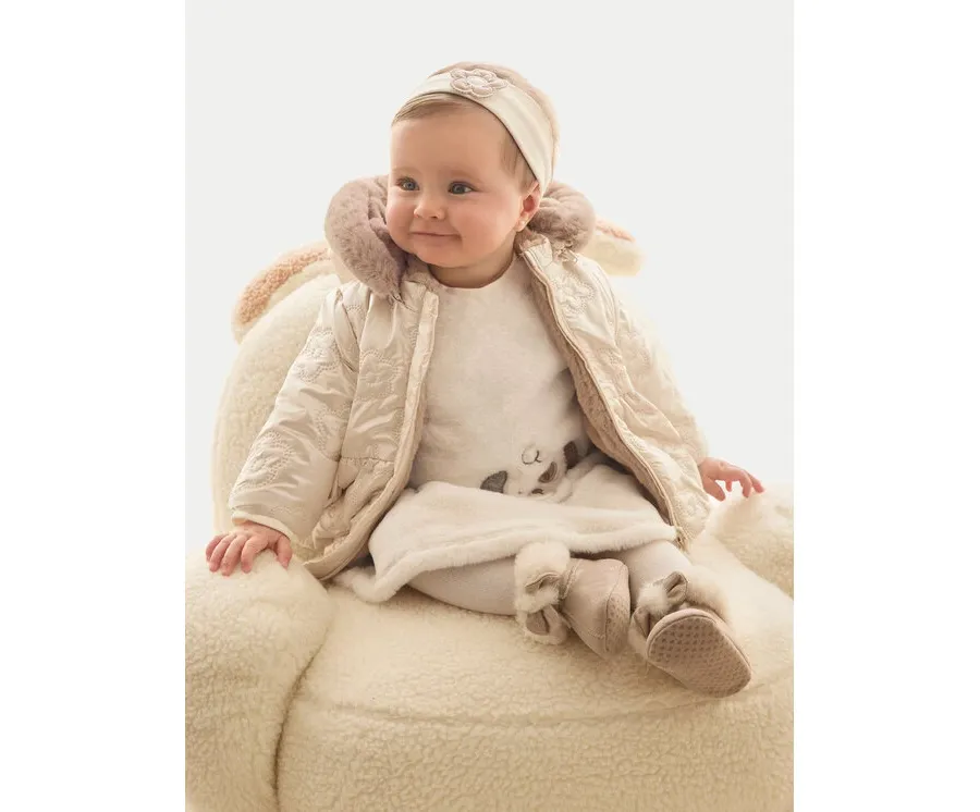 obrazek 1 Mayoral Kurtka zimowa 2454 Beżowy Regular Fit