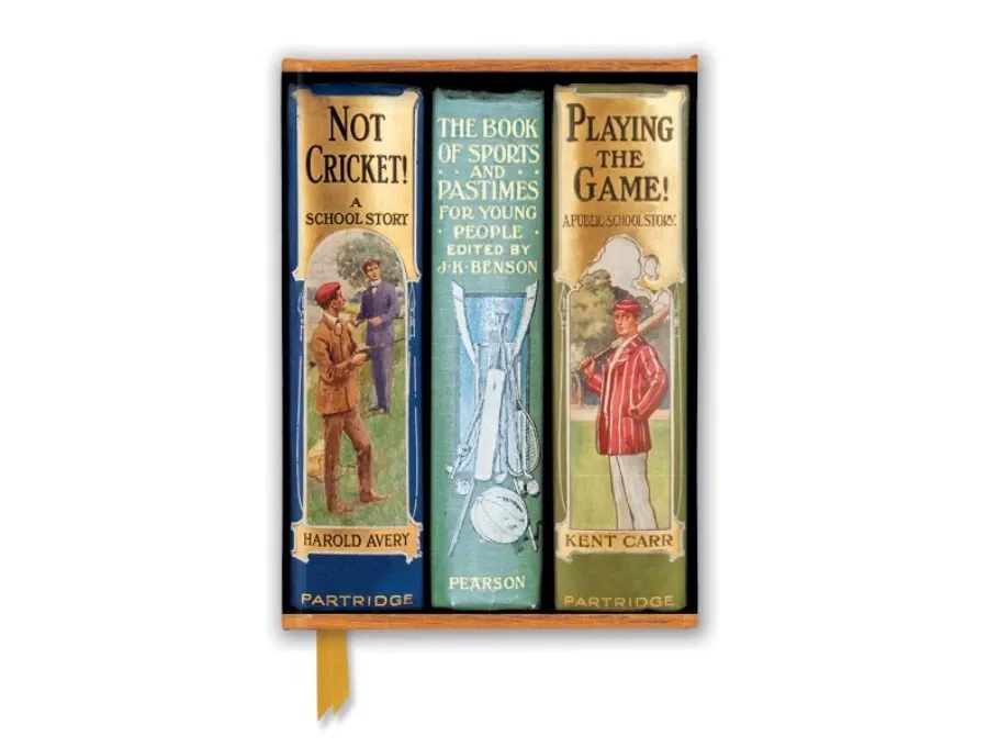 obrazek 1 Dziennik (Biblioteki Bodleian: Book Spines Boys Sports) - Flame Tree Publishing