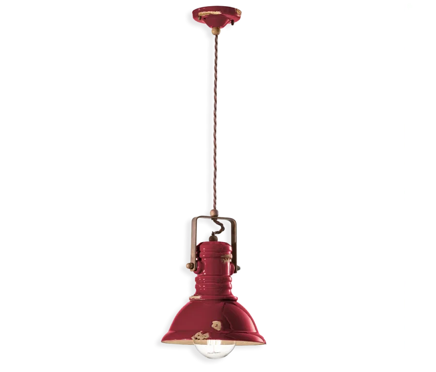 obrazek 8 Piękna stylowa włoska lampa wisząca Industrial