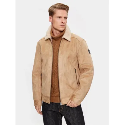 Zdjęcie Tom Tailor Kurtka z imitacji skóry 1037361 Beżowy Regular Fit