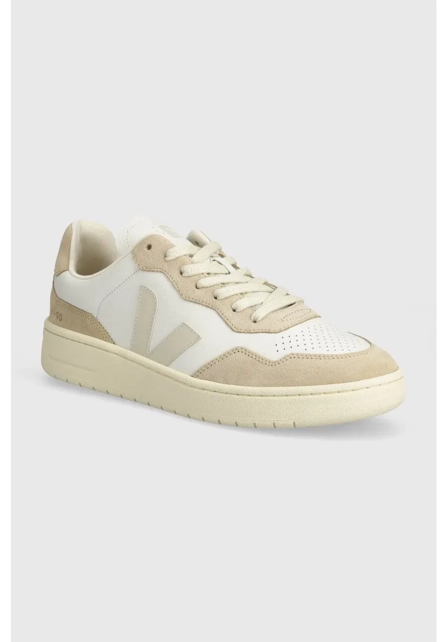 obrazek 1 Veja sneakersy skórzane V-90 kolor beżowy VD2003654