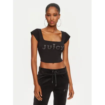 Zdjęcie Juicy Couture Bluzka Regal JCBCT224831 Czarny Slim Fit
