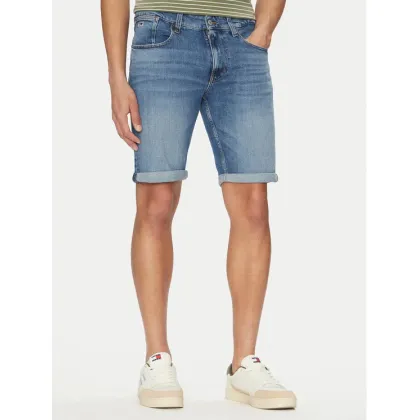 Zdjęcie Tommy Jeans Szorty jeansowe Ronnie DM0DM20961 Niebieski Slim Fit