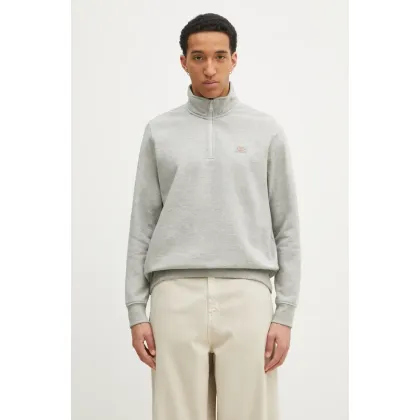 Zdjęcie Dickies bluza Oakport Quarter Zip Heather Grey męska kolor szary melanżowa DK0A4XD4HG01