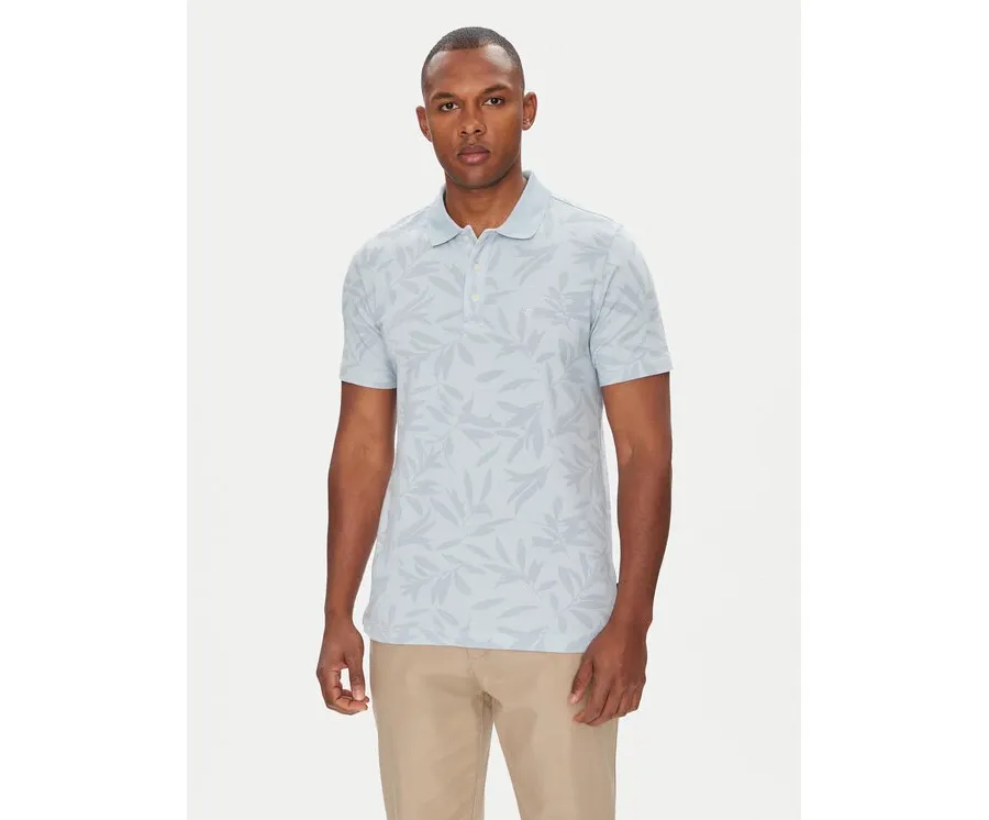 obrazek 1 Pierre Cardin Polo C5 21434.2117 Błękitny Regular Fit